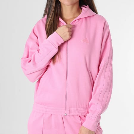 Adidas Sportswear - Ensemble De Survetement A Bandes Femme Energize KB8175 Rose
