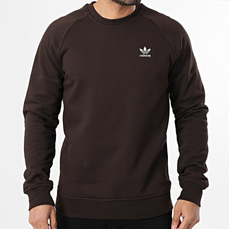 Adidas Originals - Sudadera Crewneck Essential KE1141 Marrón Oscuro