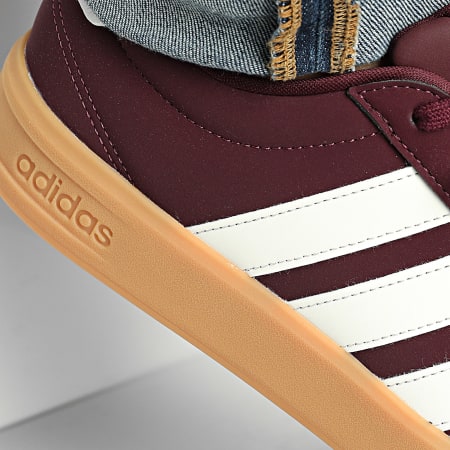 Adidas Sportswear - Baskets Grand Court 3.0 IH1484 Maroon Off White Gum 3