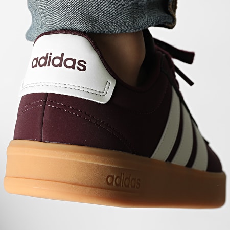 Adidas Sportswear - Baskets Grand Court 3.0 IH1484 Maroon Off White Gum 3