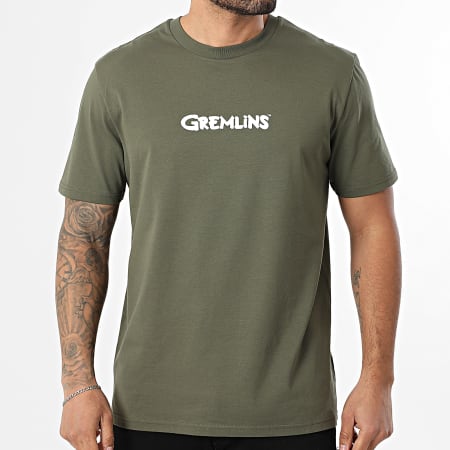 Gremlins - Tee Shirt Oversize Gremlins Vert Kaki