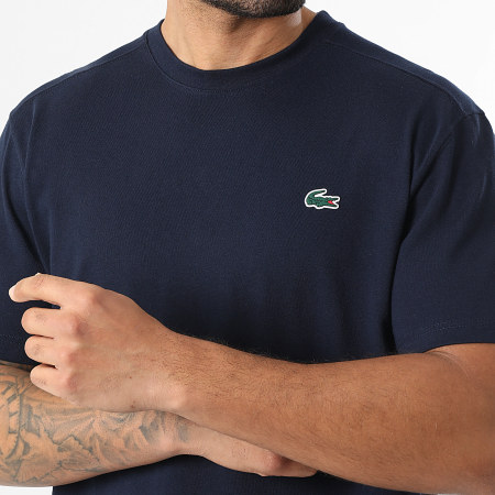 Lacoste - Tee Shirt Logo Crocodile Classic Fit Bleu Marine