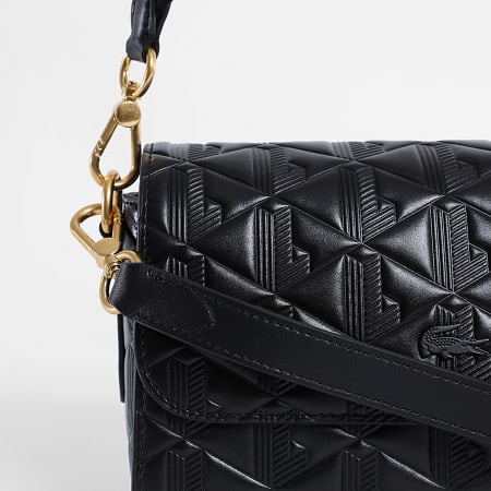 Lacoste - Sac A Main Femme The Blend Noir