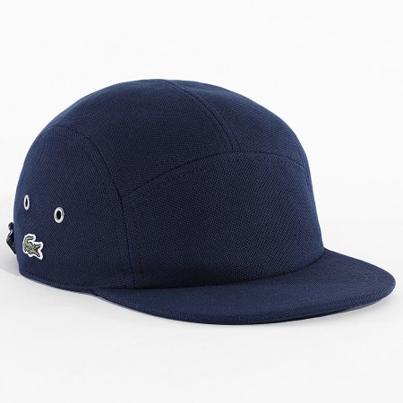 Lacoste - Casquette Girolle Logo Côté Brodé Crocodile Bleu Marine