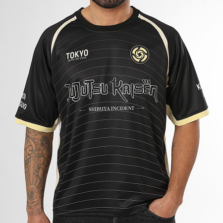 Jujutsu Kaisen - Maillot Collector Jersey Tokyo Back Noir Doré