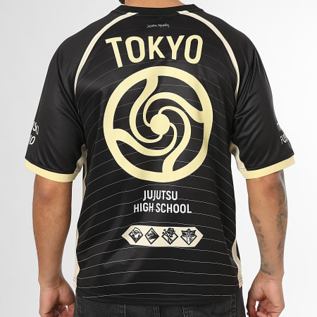 Jujutsu Kaisen - Maillot Collector Jersey Tokyo Back Noir Doré