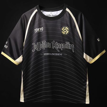 Jujutsu Kaisen - Maillot Collector Jersey Tokyo Back Noir Doré