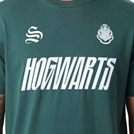 Harry Potter - Tee Shirt Oversize Large Slytherin Vert