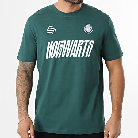 Harry Potter - Tee Shirt Oversize Large Slytherin Vert