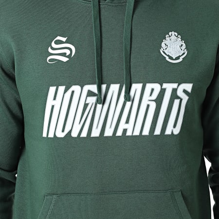 Harry Potter - Sweat Capuche Slytherin Vert