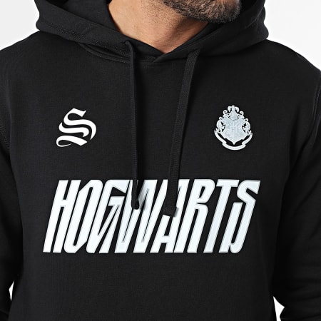 Harry Potter - Sweat Capuche Slytherin Noir