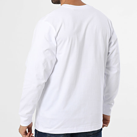 Vald - Tee Shirt Manches Longues Pandemonium Blanc