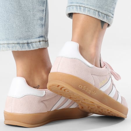 Adidas Originals - Baskets Femme Gazelle Indoor W IH5484 Sandy Pink Mel Footwear White Gum 3