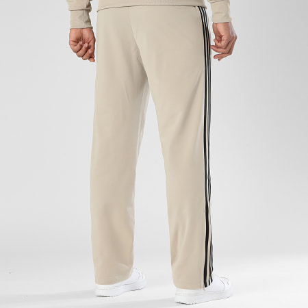 Adidas Originals - Pantalon Jogging A Bandes Firebird TP KE6679 Beige Noir