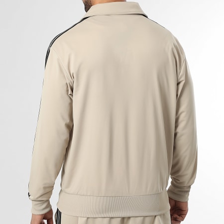Adidas Originals - Veste Zippée A Bandes Firebird KE7960 Beige