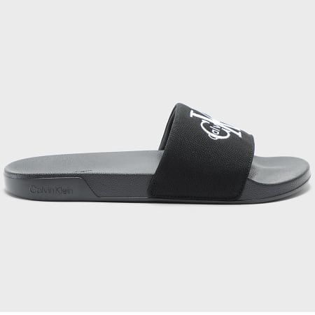 Calvin Klein - Claquettes Essential Slide CV 1393 Triple Black