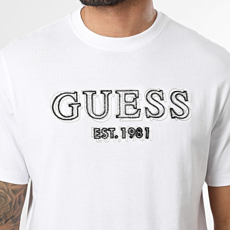 Guess - Tee Shirt M6RI22-K8FQ4 Blanc