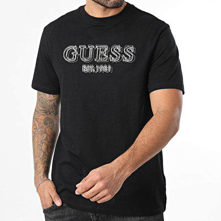 Guess - Tee Shirt M6RI22-K8FQ4 Noir