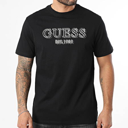 Guess - Tee Shirt M6RI22-K8FQ4 Noir