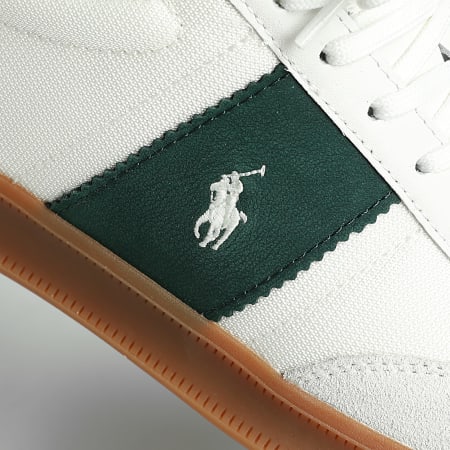 Polo Ralph Lauren - Baskets Heritage Aera White Green Navy