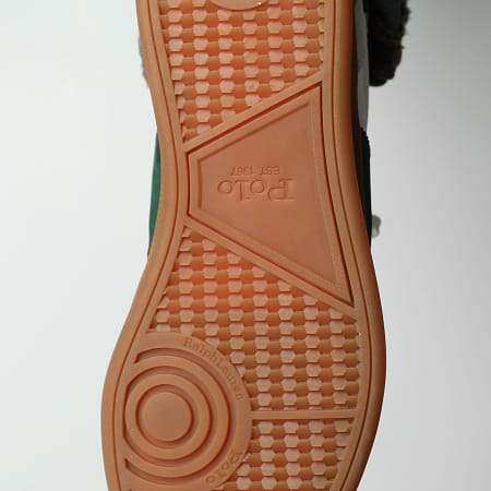 Polo Ralph Lauren - Baskets Heritage Aera White Green Navy