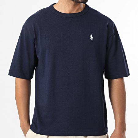 Polo Ralph Lauren - Tee Shirt Oversize Original Player Bleu Marine