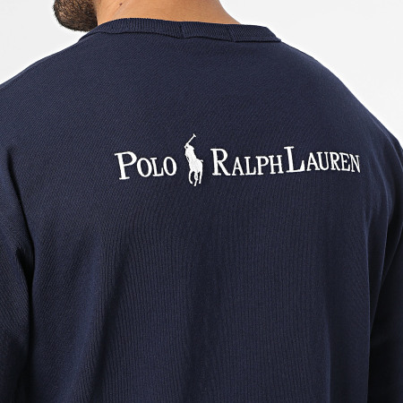 Polo Ralph Lauren - Tee Shirt Oversize Original Player Bleu Marine