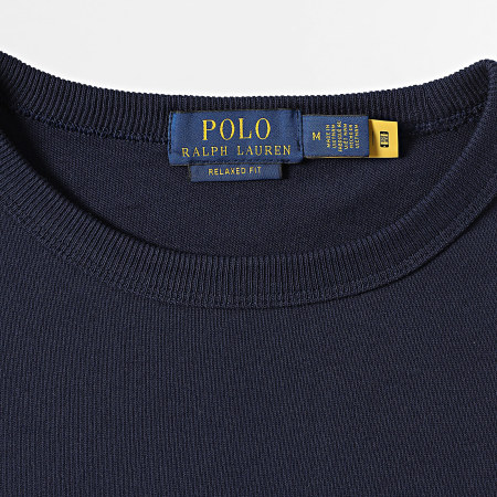 Polo Ralph Lauren - Tee Shirt Oversize Original Player Bleu Marine