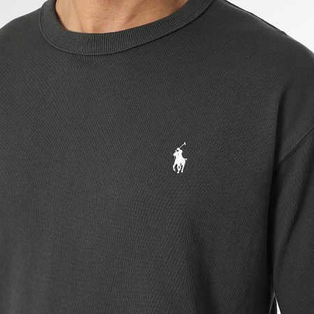 Polo Ralph Lauren - Tee Shirt Oversize Original Player Gris Anthracite