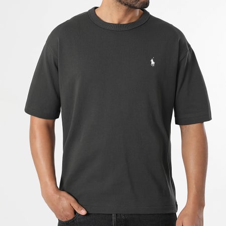 Polo Ralph Lauren - Tee Shirt Oversize Original Player Gris Anthracite