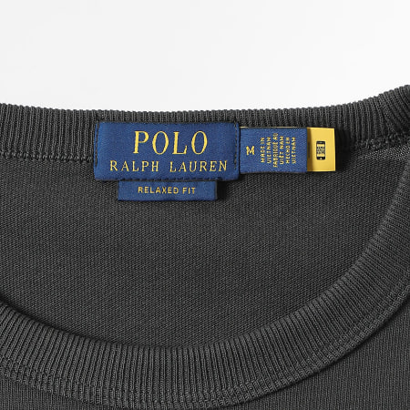 Polo Ralph Lauren - Tee Shirt Oversize Original Player Gris Anthracite