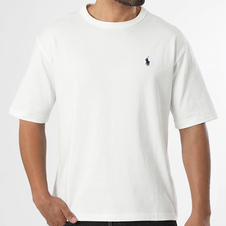 Polo Ralph Lauren - Tee Shirt Oversize Original Player Blanc