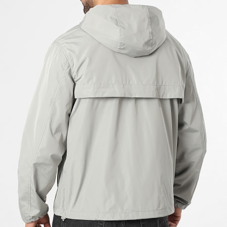 Polo Ralph Lauren - Coupe-Vent Capuche Zippé Original Player Gris