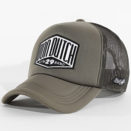 Von Dutch - Casquette Trucker Foam Vert Kaki