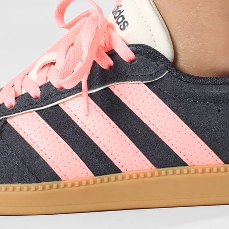 Adidas Performance - Zapatillas Mujer Breaknet Sleek IH5467 Shadow Navy Pink Spark Off White
