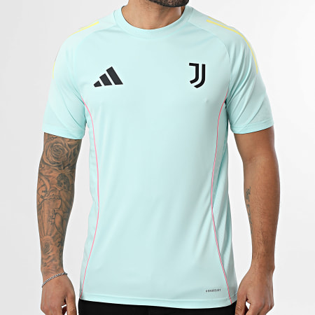 Adidas Sportswear - Maillot De Foot Slim Juventus Trefoil Jersey KB1931 Turquoise