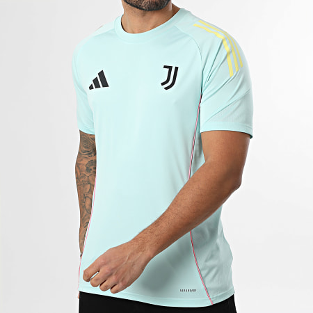 Adidas Sportswear - Maillot De Foot Slim Juventus Trefoil Jersey KB1931 Turquoise
