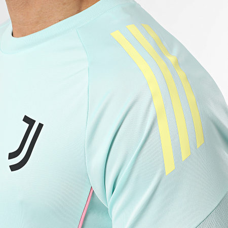Adidas Sportswear - Maillot De Foot Slim Juventus Trefoil Jersey KB1931 Turquoise