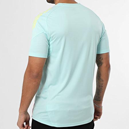 Adidas Sportswear - Maillot De Foot Slim Juventus Trefoil Jersey KB1931 Turquoise