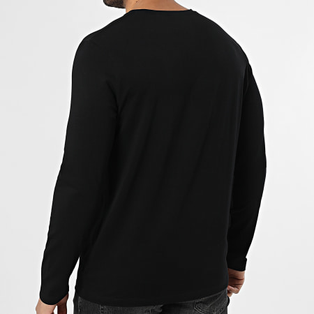 BOSS - Tee Shirt Manches Longues Mix And Match 50515389 Noir