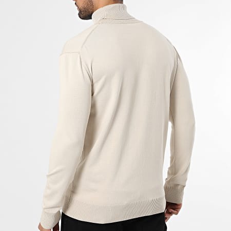 Classic Series - Pull Col Roulé 003 Beige