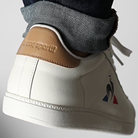 Le Coq Sportif - Zapatillas Courtset 2610458 Blanco Óptico Tan