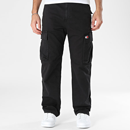Tommy Jeans - Pantalon Cargo Otis Cotton Canvas 2403 Noir