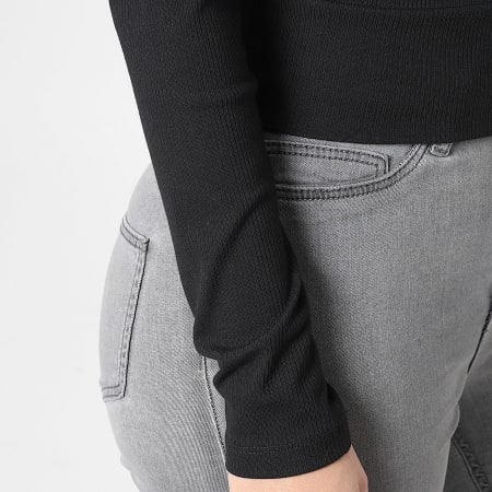 Adidas Originals - Veste Zippée Femme Essential Rib JD5905 Noir