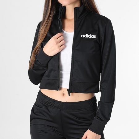Adidas Sportswear - Ensemble De Survetement Femme Glam JZ6905 Noir