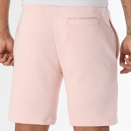 Lacoste - Short Jogging Logo Brodé Crocodile Rose
