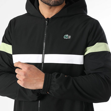 Lacoste - Ensemble De Survêtement Logo Crocodile Noir