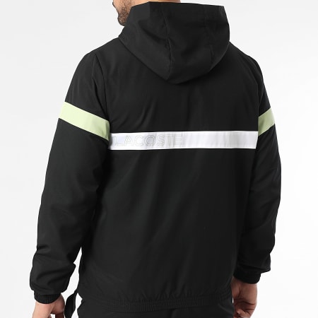 Lacoste - Ensemble De Survêtement Logo Crocodile Noir