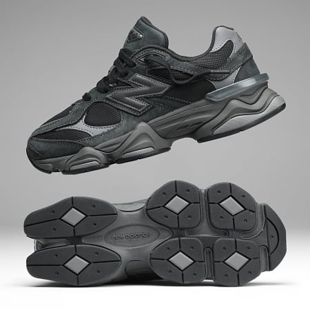 New Balance - Sneakers 9060 U906079E Black Castlerock - Ryses