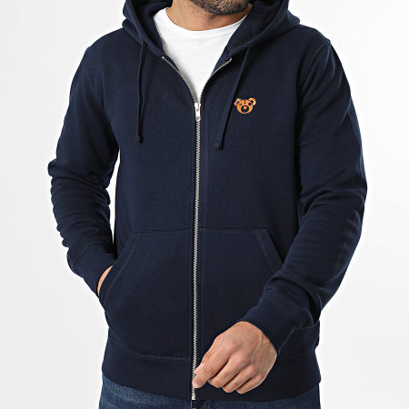 Sale Môme Paris - Sudadera con Capucha Patch Bordado Osito Azul Marino